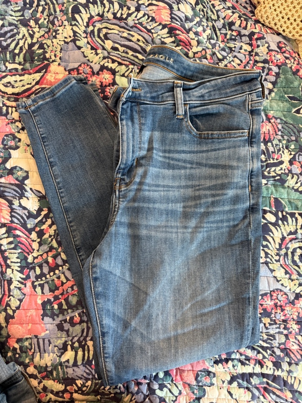 American Eagle Outfitters Women's Skinny Jeans - Blue